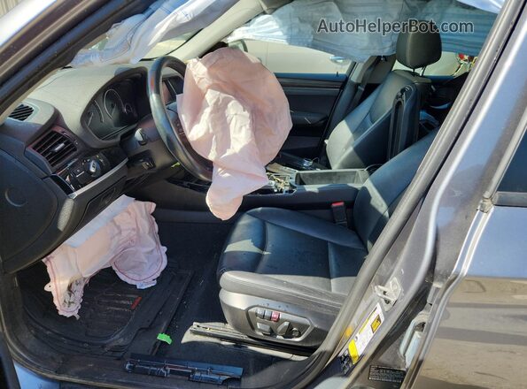 5UXWX9C5XG0D73575 2016 BMW X3 Gray 