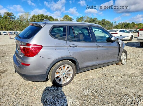 5UXWX9C5XG0D81000 2016 BMW X3 Серый Задняя правая четверть