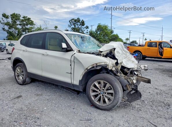5UXWX9C5XG0D91266 2016 BMW X3 White წინა მარჯვენა