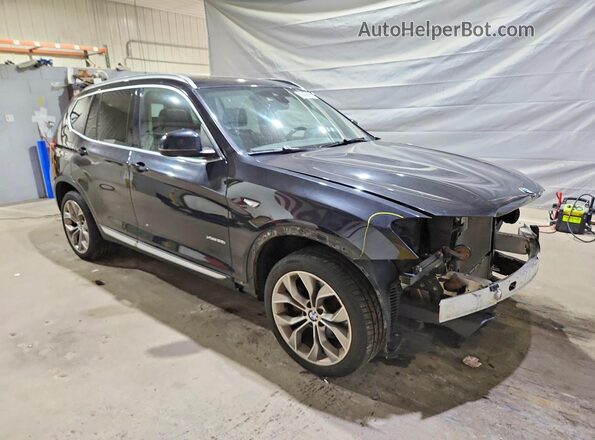 5UXWX9C5XG0D94717 2016 BMW X3 Black Front right