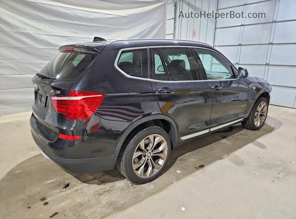 5UXWX9C5XG0D94717 2016 BMW X3 Black Rear right