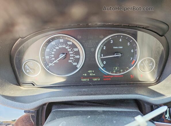 5UXWX9C5XH0D98607 2017 BMW X3 Blue Սարքավորումների վահանակի տեսք