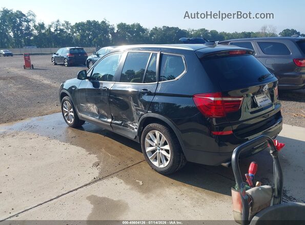 5UXWX9C5XH0T04531 2017 BMW X3 Black უკანა მარცხენა