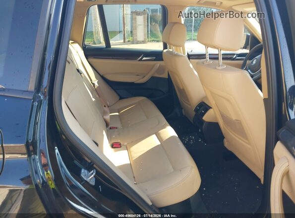 5UXWX9C5XH0T04531 2017 BMW X3 Black VIN კოდის სტიკერის ხედი