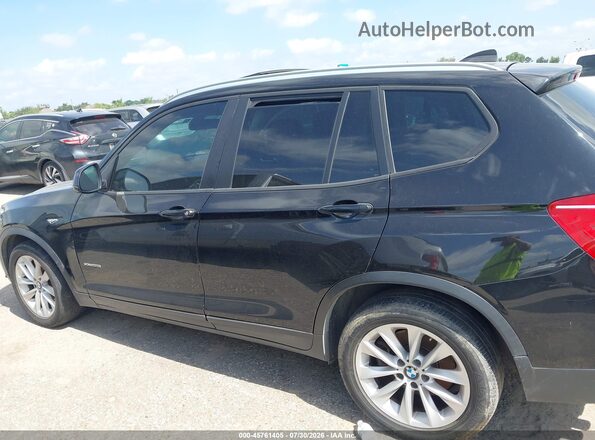 5UXWX9C5XH0T04741 2017 BMW X3 Черный Панорамный вид салона 360°