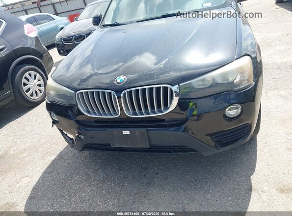 5UXWX9C5XH0T04741 2017 BMW X3 Черный Вид щитка приборов