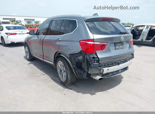 5UXWY3C51G0N87460 2016 BMW X3 Gray Հետևի ձախ