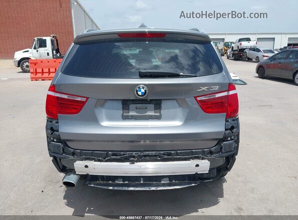 5UXWY3C51G0N87460 2016 BMW X3 Gray 