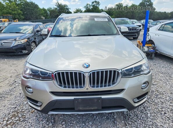 5UXWY3C55G0N86909 2016 BMW X3 Silver Widok z przodu