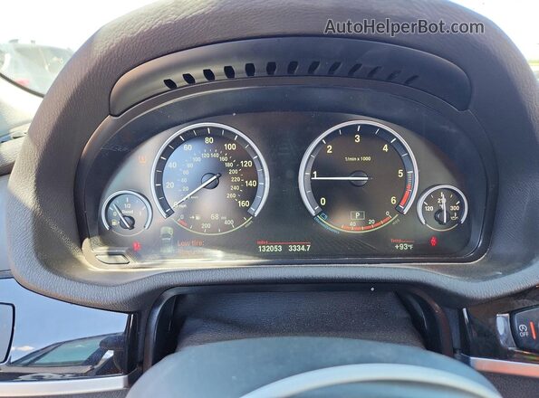 5UXWY3C57G0N87592 2016 BMW X3 Gray Instrument cluster view