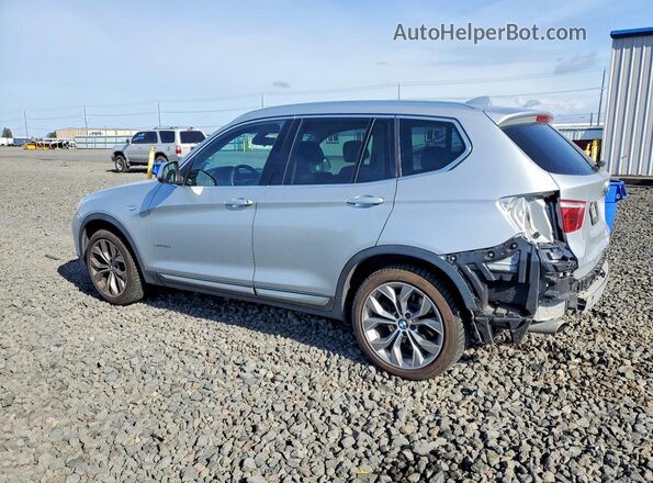 5UXWY3C57G0N88242 2016 BMW X3 Silver Հետևի ձախ