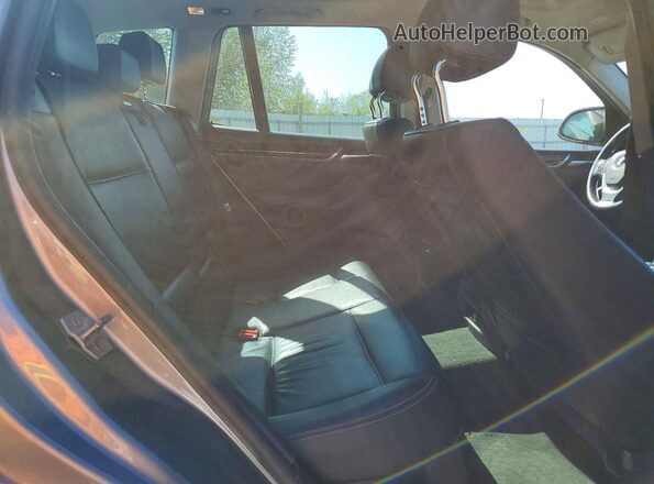 5UXWZ7C30H0X40138 2017 BMW X3 Gray Rear interior view
