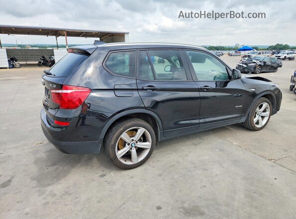 5UXWZ7C30H0X41614 2017 BMW X3 Black Tył prawy