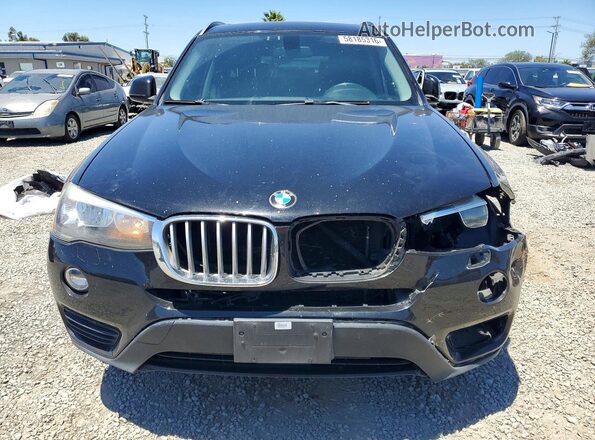 5UXWZ7C31H0V91495 2017 BMW X3 Black Vista frontal