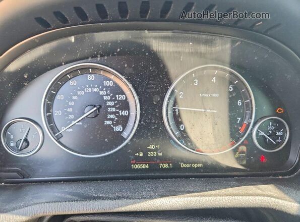 5UXWZ7C32H0X40111 2017 BMW X3 Black Սարքավորումների վահանակի տեսք