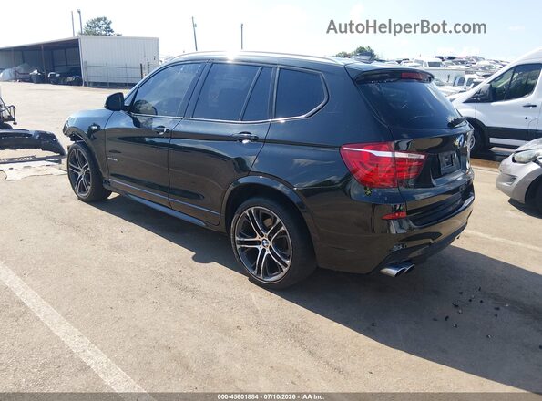 5UXWZ7C32H0X43140 2017 BMW X3 Black Հետևի ձախ