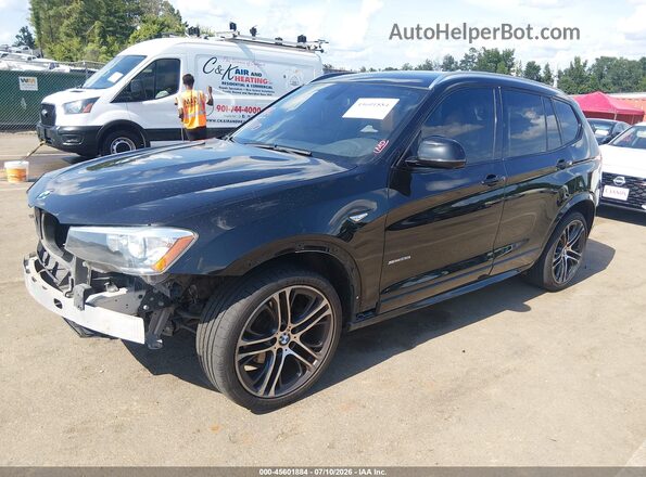 5UXWZ7C32H0X43140 2017 BMW X3 Black 