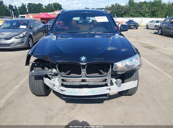 5UXWZ7C32H0X43140 2017 BMW X3 Black 