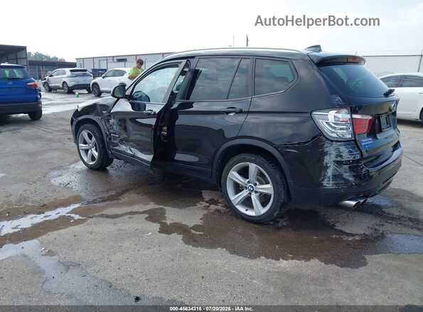 5UXWZ7C33H0X40344 2017 BMW X3 Black Задня ліва чверть