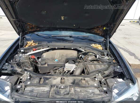 5UXWZ7C33H0X40344 2017 BMW X3 Black Вид ззаду