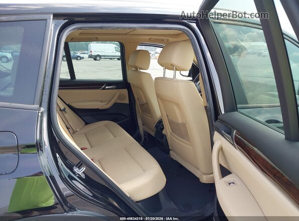 5UXWZ7C33H0X40344 2017 BMW X3 Black Вид наклейки з VIN-кодом