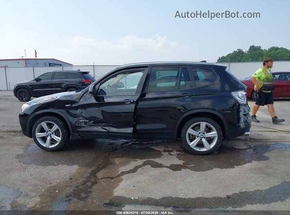 5UXWZ7C33H0X40344 2017 BMW X3 Black Панорамний вид салону 360°