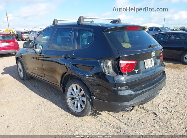 5UXWZ7C34H0V87506 2017 BMW X3 Black Задня ліва чверть