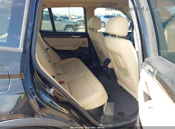 5UXWZ7C34H0V87506 2017 BMW X3 Black Вид наклейки з VIN-кодом