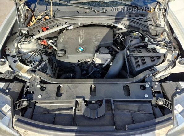 5UXWZ7C34H0V92706 2017 BMW X3 White Շարժիչի բաժամունքի տեսք