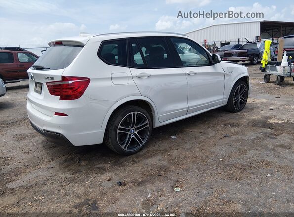 5UXWZ7C34H0X41955 2017 BMW X3 White უკანა მარჯვენა