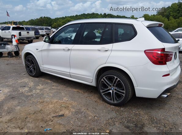 5UXWZ7C34H0X41955 2017 BMW X3 White უკანა მარცხენა