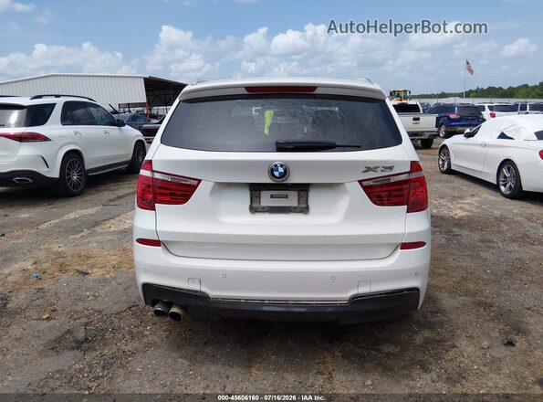 5UXWZ7C34H0X41955 2017 BMW X3 White 