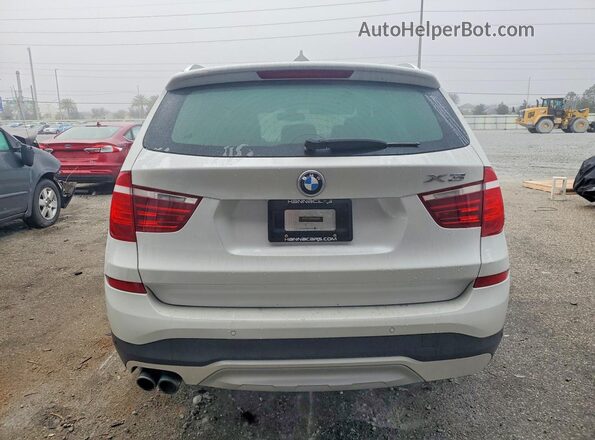 5UXWZ7C36H0V87541 2017 BMW X3 Белый Вид сзади