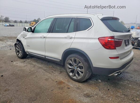 5UXWZ7C36H0V87541 2017 BMW X3 Белый Задняя левая четверть