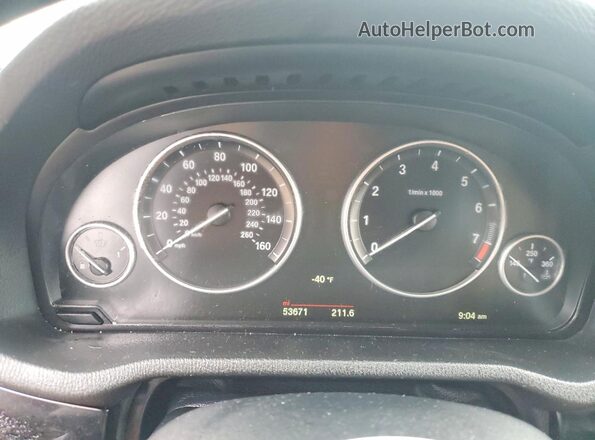 5UXWZ7C36H0V87541 2017 BMW X3 Белый Вид щитка приборов