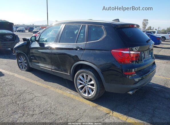 5UXWZ7C38H0V86830 2017 BMW X3 Black Rear left