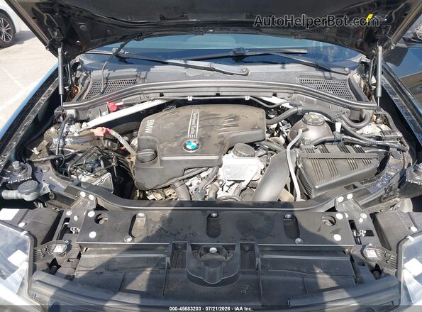 5UXWZ7C38H0V93857 2017 BMW X3 Black Widok z tyłu