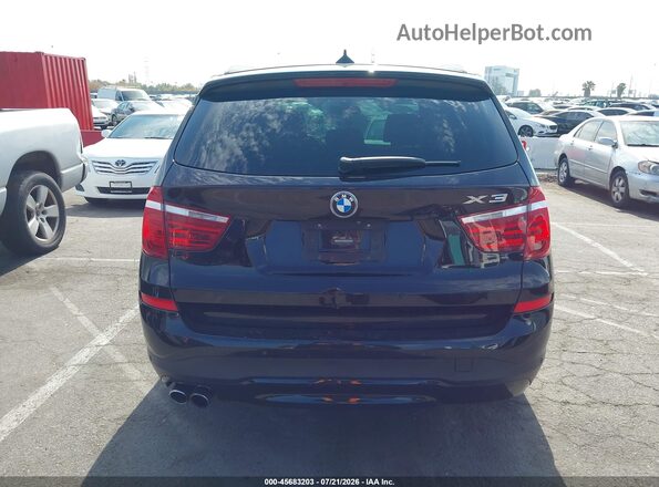 5UXWZ7C38H0V93857 2017 BMW X3 Black 