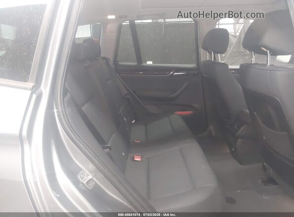 5UXWZ7C3XH0X39840 2017 BMW X3 Gray Widok naklejki z numerem VIN