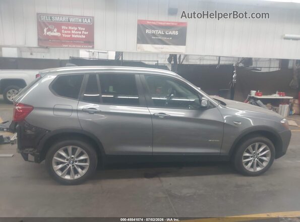 5UXWZ7C3XH0X39840 2017 BMW X3 Gray Widok wnętrza 360 stopni