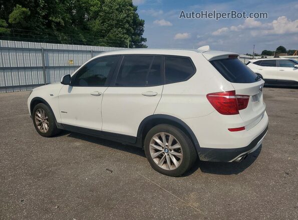 5UXWZ7C3XH0X41412 2017 BMW X3 White Задня ліва чверть