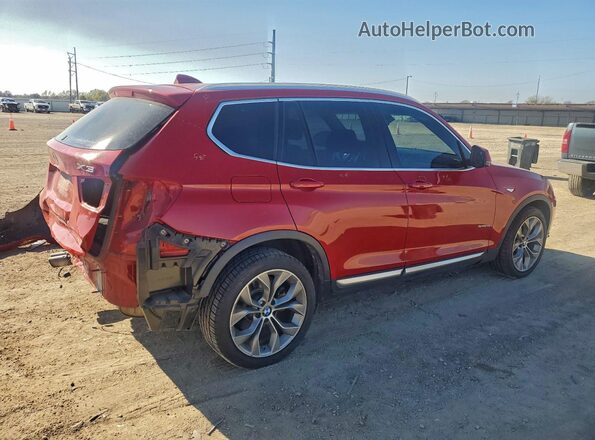 5UXWZ7C51H0T44480 2017 BMW X3 Red Tył prawy