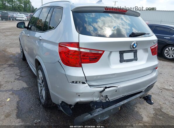 5UXWZ7C55G0R31912 2016 BMW X3 Silver წინა ხედი