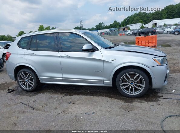 5UXWZ7C55G0R31912 2016 BMW X3 Silver უკანა სალონის ხედი