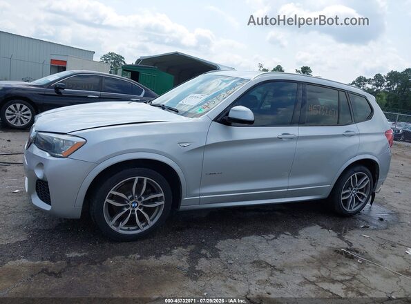 5UXWZ7C55G0R31912 2016 BMW X3 Silver სალონის 360-გრადუსიანი ხედი