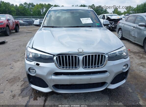 5UXWZ7C55G0R31912 2016 BMW X3 Silver ხელსაწყოთა პანელის ხედი