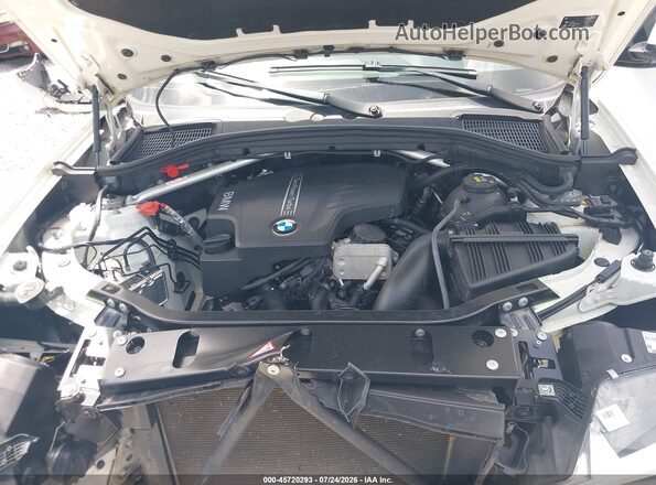 5UXWZ7C56G0R31966 2016 BMW X3 White Widok z tyłu