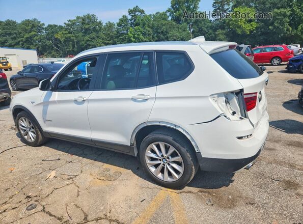 5UXWZ7C57H0V85766 2017 BMW X3 White Tył lewy