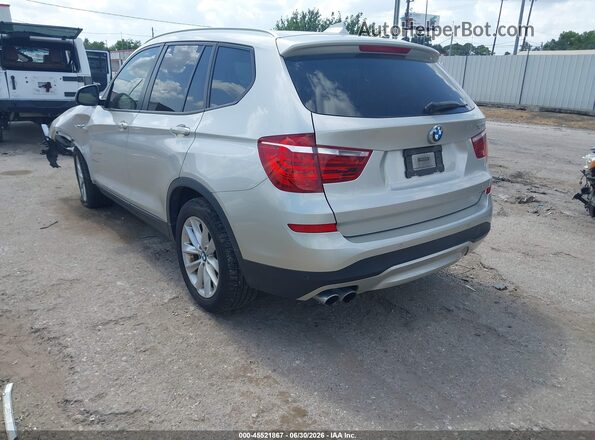 5UXWZ7C58G0T42952 2016 BMW X3 Silver Trasero izquierdo