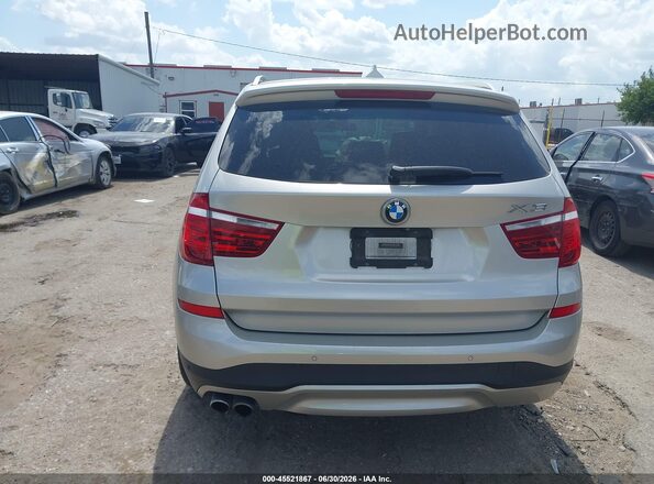 5UXWZ7C58G0T42952 2016 BMW X3 Silver 
